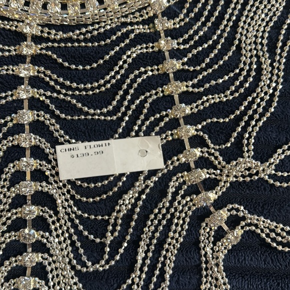 Crystal Avenue Rhinestone Statement Necklace - Picture 6 of 8